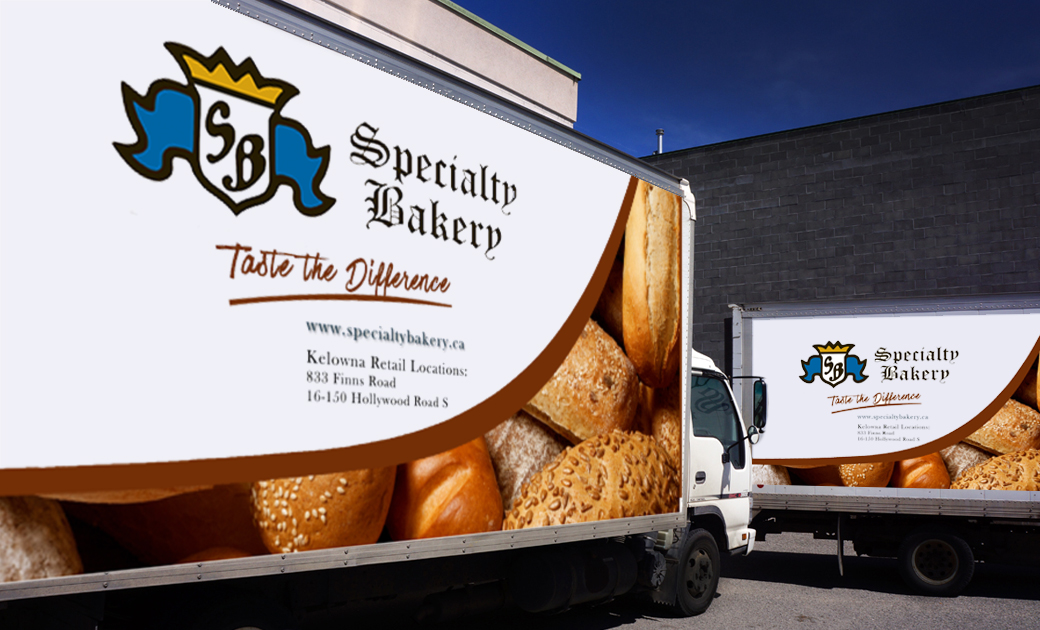 Specialty Bakery delivery truck